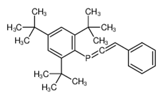 Picture of 2-phenylethenylidene-(2,4,6-tritert-butylphenyl)phosphane