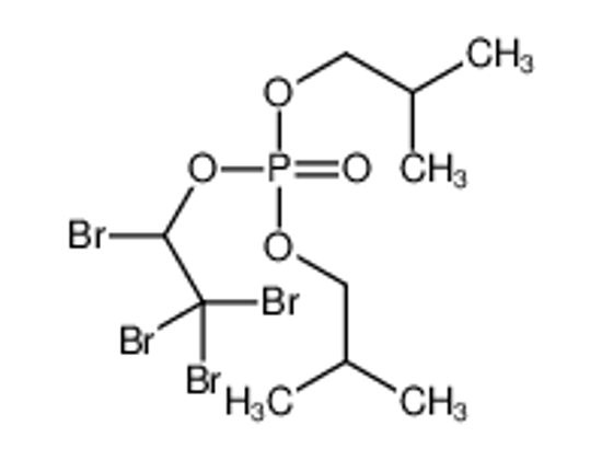 Picture of bis(2-methylpropyl) 1,2,2,2-tetrabromoethyl phosphate