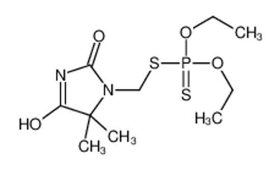 Изображение 1-(diethoxyphosphinothioylsulfanylmethyl)-5,5-dimethylimidazolidine-2,4-dione