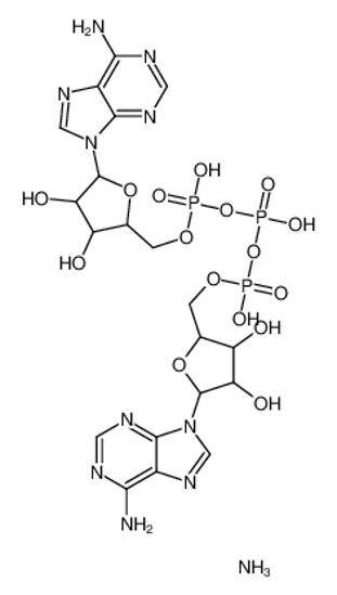 Picture of azane,bis[[5-(6-aminopurin-9-yl)-3,4-dihydroxyoxolan-2-yl]methoxy-hydroxyphosphoryl] hydrogen phosphate