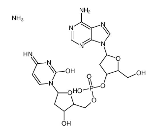 Picture of [5-(4-amino-2-oxopyrimidin-1-yl)-3-hydroxyoxolan-2-yl]methyl [5-(6-aminopurin-9-yl)-2-(hydroxymethyl)oxolan-3-yl] hydrogen phosphate,azane