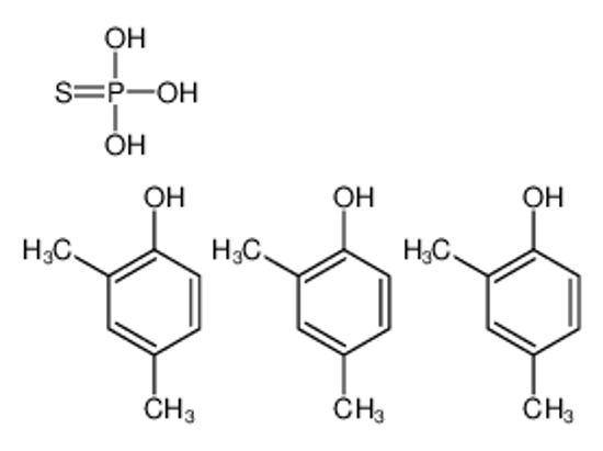 Picture of 2,4-dimethylphenol,trihydroxy(sulfanylidene)-λ<sup>5</sup>-phosphane