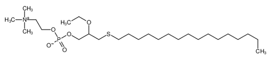 Imagem de (2-ethoxy-3-hexadecylsulfanylpropyl) 2-(trimethylazaniumyl)ethyl phosphate