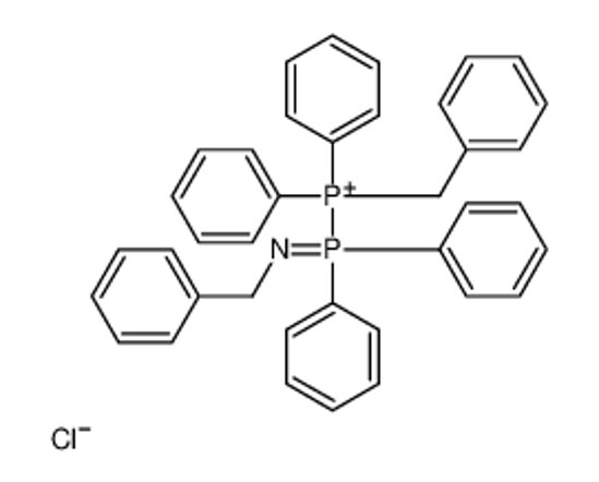 Picture of benzyl-[benzylimino(diphenyl)-λ<sup>5</sup>-phosphanyl]-diphenylphosphanium,chloride
