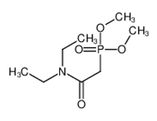 Picture of 2-dimethoxyphosphoryl-N,N-diethylacetamide