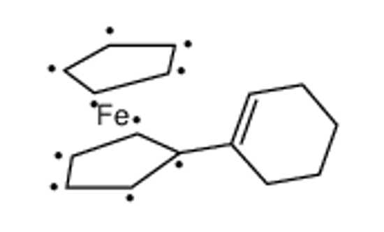 Picture of cyclopenta-1,3-diene,1-cyclopenta-1,3-dien-1-ylcyclohexene,iron(2+)