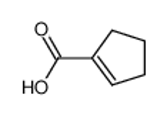 Picture of 1-Cyclopentenecarboxylic acid
