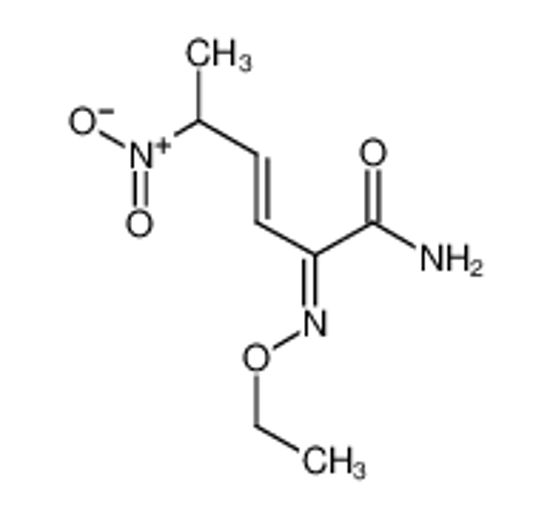 Picture of (±)-(E)-4-Ethyl-2-[(E)-hydroxyimino]-5-nitro-3-hexenamide