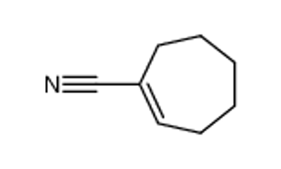 Picture of cycloheptene-1-carbonitrile