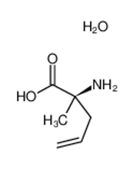 Изображение (2R)-2-amino-2-methylpent-4-enoic acid