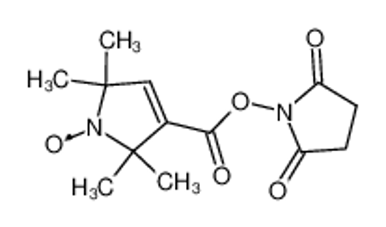 Picture of 2,2,5,5-TETRAMETHYL-3-PYRROLIN-1-OXYL-3-CARBOXYLIC ACID N-HYDROXYSUCCINIMIDE ESTER