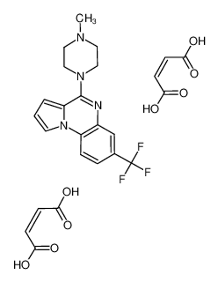 Imagem de 4-(4-methylpiperazin-1-yl)-7-(trifluoromethyl)pyrrolo[1,2-a]quinoxaline dimaleate