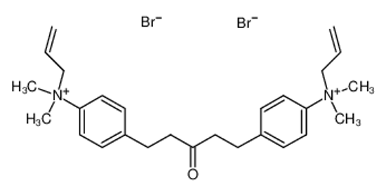 Picture of 1,5-Bis(4-Allyldimethylammoniumphenyl)pentan-3-one, Dibromide