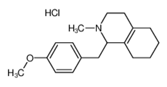 Picture of 1-[(4-methoxyphenyl)methyl]-2-methyl-3,4,5,6,7,8-hexahydro-1H-isoquinoline,hydrochloride