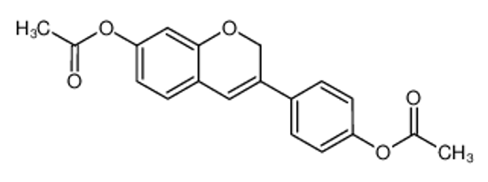 Imagem de [4-(7-acetyloxy-2H-chromen-3-yl)phenyl] acetate