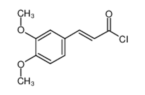 Picture of (2E)-3-(3,4-Dimethoxyphenyl)acryloyl chloride