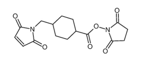 Picture of succinimidyl 4-(N-maleimidomethyl)cyclohexane-1-carboxylate