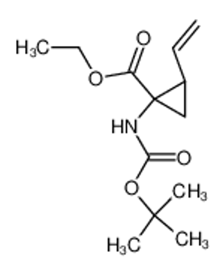 Picture of 1-BOC-AMINO-2-VINYLCYCLOPROPANECARBOXYLIC ACID ETHYL ESTER