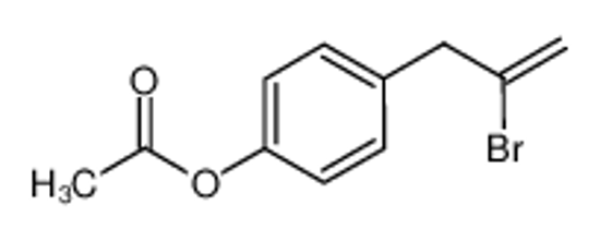 Picture of [4-(2-bromoprop-2-enyl)phenyl] acetate