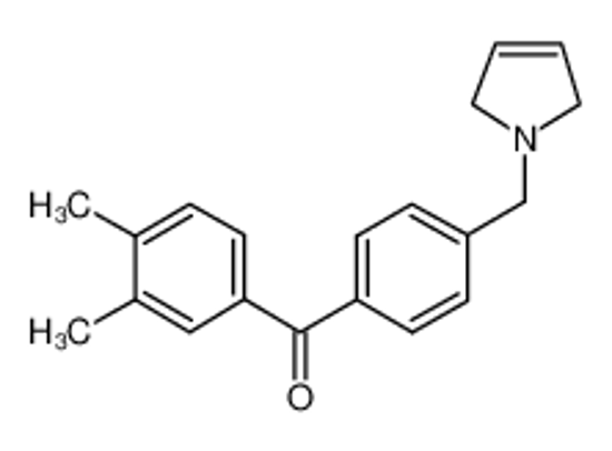 Picture of [4-(2,5-dihydropyrrol-1-ylmethyl)phenyl]-(3,4-dimethylphenyl)methanone