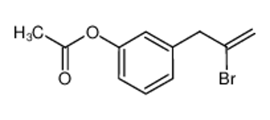 Изображение [3-(2-bromoprop-2-enyl)phenyl] acetate