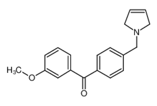 Picture of [4-(2,5-dihydropyrrol-1-ylmethyl)phenyl]-(3-methoxyphenyl)methanone