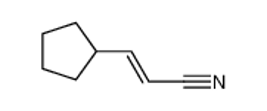 Picture of (E)-3-cyclopentylprop-2-enenitrile
