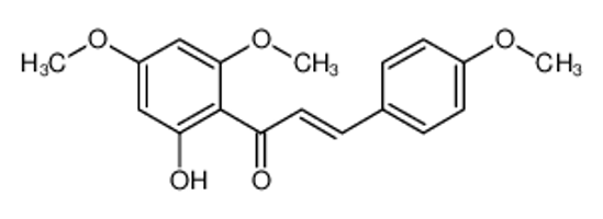 Picture of 2'-HYDROXY-4,4',6'-TRIMETHOXYCHALCONE