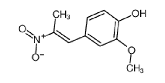 Picture of 2-Methoxy-4-(2-nitro-1-propenyl)phenol