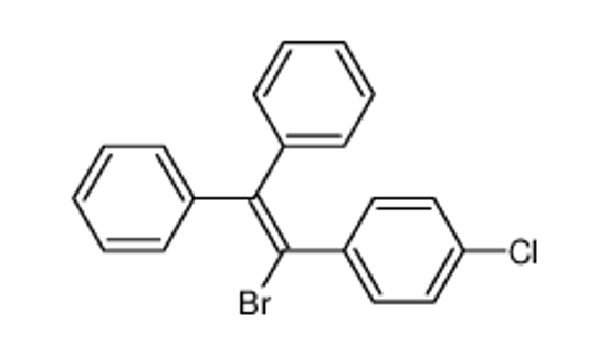Imagem de 1-(1-bromo-2,2-diphenylethenyl)-4-chlorobenzene