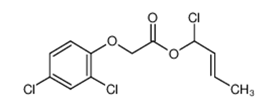 Picture of [(E)-4-chlorobut-2-enyl] 2-(2,4-dichlorophenoxy)acetate