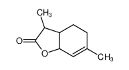Picture of (3S,3aS,7aR)-3,6-dimethyl-3a,4,5,7a-tetrahydro-3H-1-benzofuran-2-one