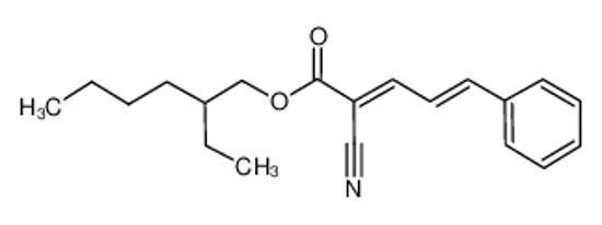 Picture of 2-ethylhexyl (2E,4E)-2-cyano-5-phenylpenta-2,4-dienoate