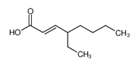 Picture of (E)-4-ethyloct-2-enoic acid