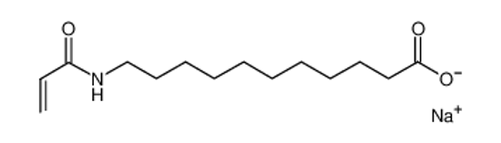 Picture of sodium,11-(prop-2-enoylamino)undecanoate