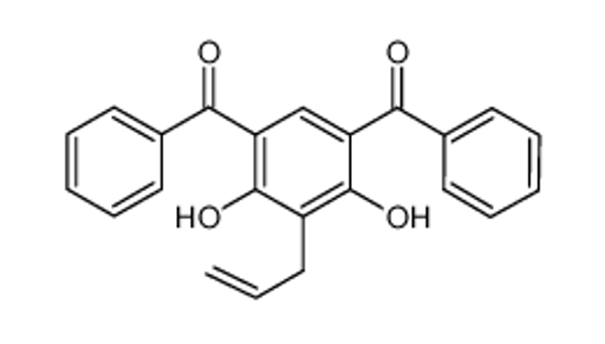 Imagem de (5-benzoyl-2,4-dihydroxy-3-prop-2-enylphenyl)-phenylmethanone