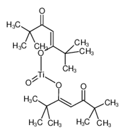 Picture of TITANIUM OXIDE BIS(TETRAMETHYLHEPTANEDIONATE)