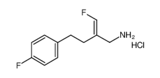 Picture of (2E)-2-(fluoromethylidene)-4-(4-fluorophenyl)butan-1-amine,hydrochloride