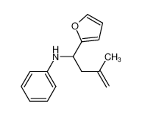 Picture of (1-Furan-2-yl-3-methyl-but-3-enyl)-phenyl-amine