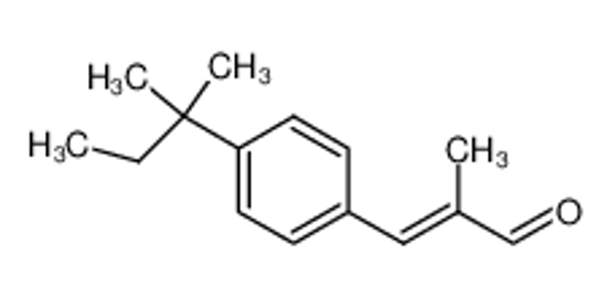 Picture of 2-methyl-3-[4-(2-methylbutan-2-yl)phenyl]prop-2-enal