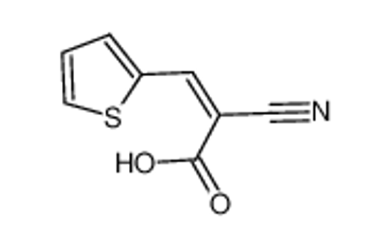 Picture of 2-CYANO-3-(2-THIENYL)ACRYLIC ACID