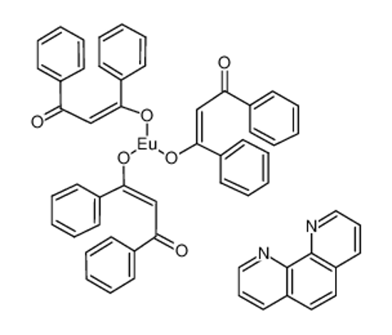 Picture of TRIS(DIBENZOYLMETHANE)MONO(PHENANTHROLINE)EUROPIUM (III)