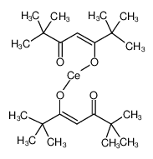 Picture of cerium,2,2,6,6-tetramethylheptane-3,5-dione