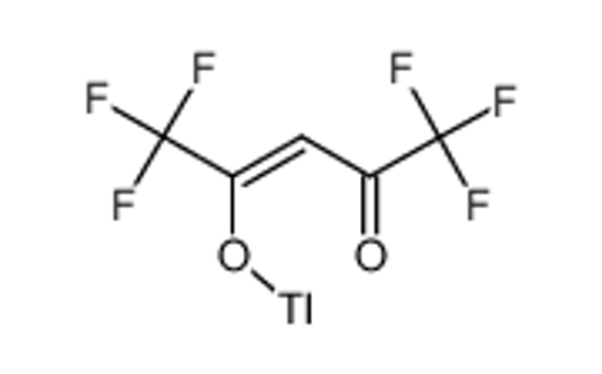 Picture of 1,1,1,5,5,5-hexafluoro-4-oxopent-2-en-2-olate,thallium(3+)