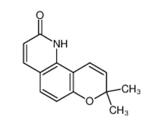 Picture of 8,8-dimethyl-1H-pyrano[2,3-h]quinolin-2-one