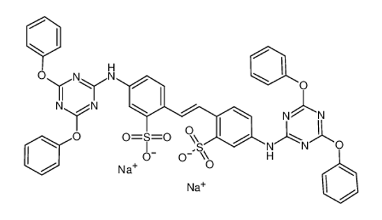 Imagem de 2,2'-(1,2-ETHENDIYL)BIS(5-(4,6-DIPHENOXY)-2-