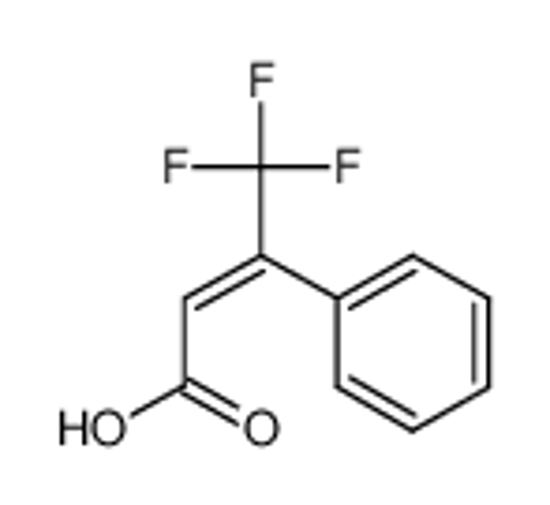 Picture of 4,4,4-trifluoro-3-phenylbut-2-enoic acid