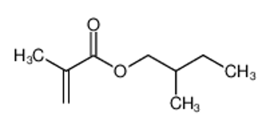 Picture of 2-methylbutyl 2-methylprop-2-enoate