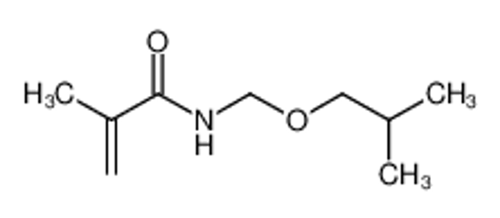 Imagem de 2-methyl-N-(2-methylpropoxymethyl)prop-2-enamide