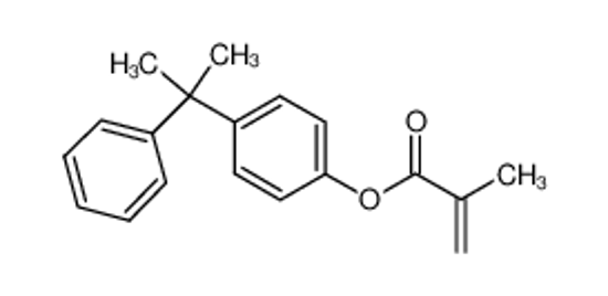 Picture of [4-(2-phenylpropan-2-yl)phenyl] 2-methylprop-2-enoate